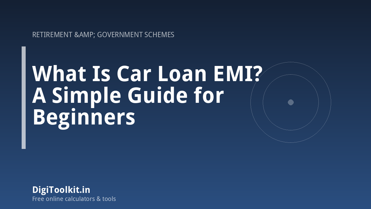What Is Car Loan EMI? A Simple Guide for Beginners