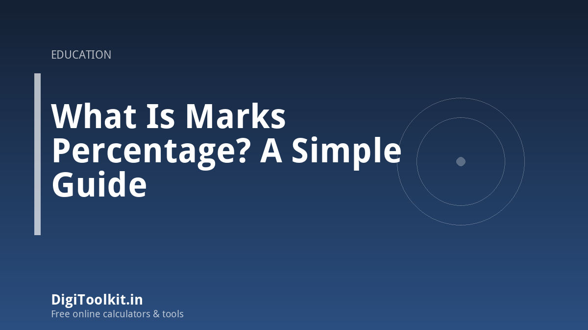 What Is Marks Percentage? A Simple Guide