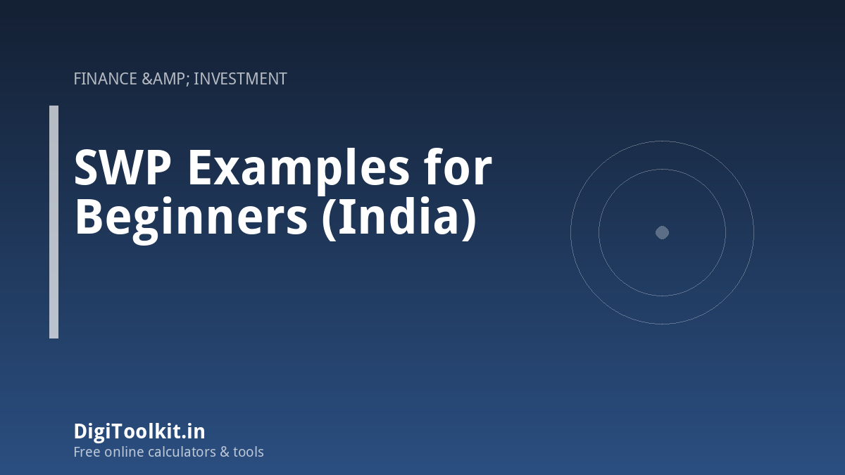 SWP Examples for Beginners (India)